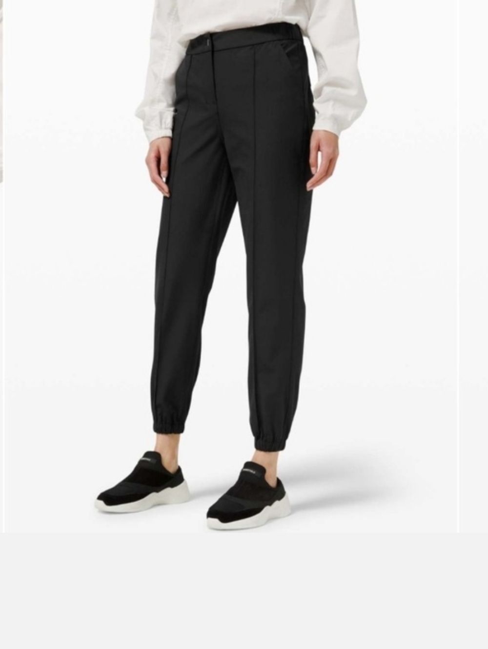 Lululemon Black Warpstreme HR 7/8 Joggers Sz 28 NWT